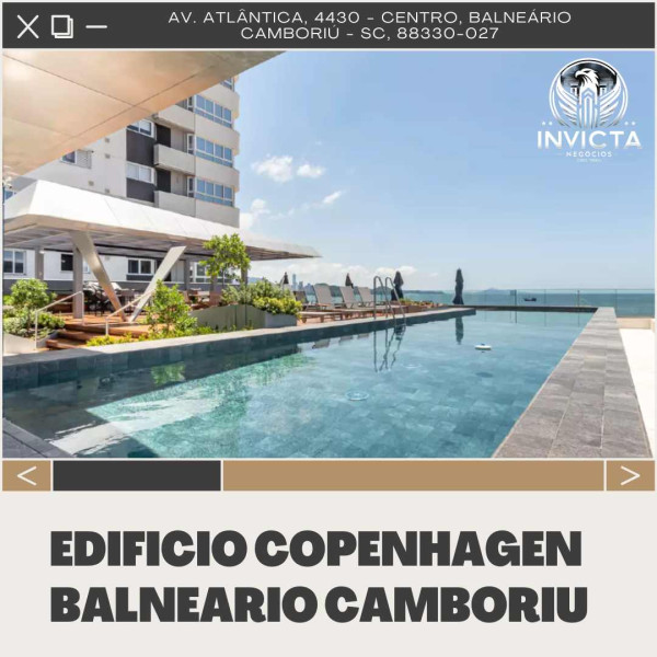 Descubra o Luxuoso Edifcio Copenhagen em Balnerio Cambori